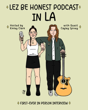 Lez Be Honest Podcast Art