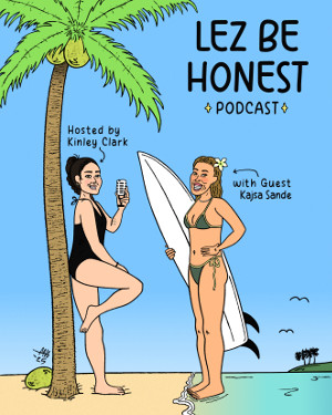 Lez Be Honest Podcast Art